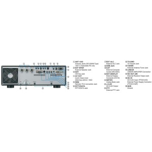 Yaesu FTDX 101MP ricetrasmettitore da base HF e 50MHz 200W 2