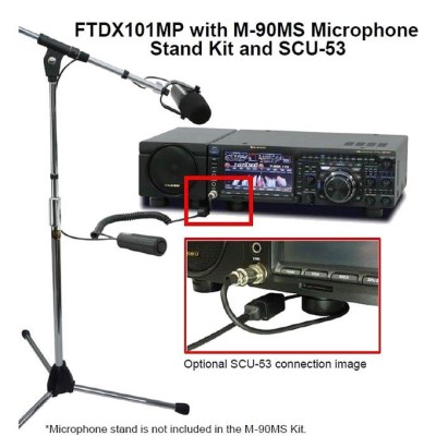 Yaesu M 90MS microfono con tasto ptt-0