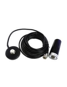 Antenna con base magnetica vhf uhf 2